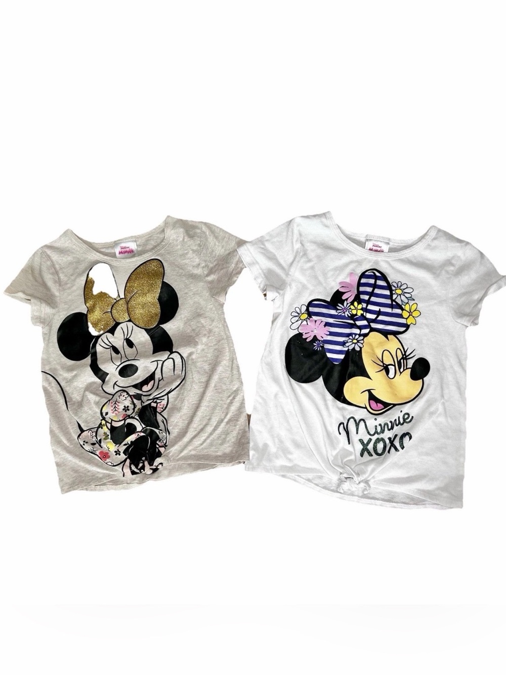 Disney Minnie Mouse toddler girls baby t-shirt bundle - size 4T